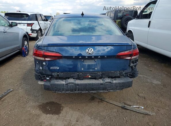 1VWSA7A34LC007265 2020 VOLKSWAGEN PASSAT Blue Հետևի տեսք