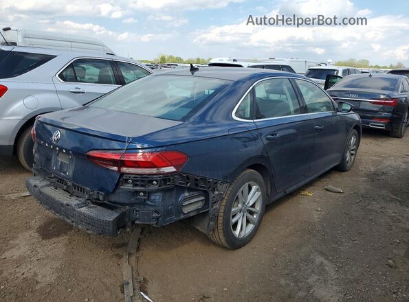 1VWSA7A34LC007265 2020 VOLKSWAGEN PASSAT Blue Հետևի աջ