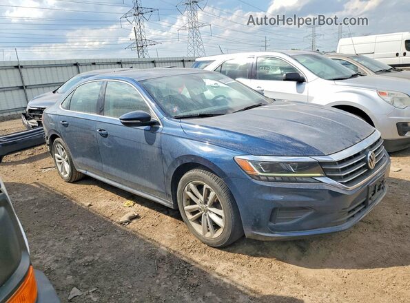 1VWSA7A34LC007265 2020 VOLKSWAGEN PASSAT Blue Առջևի աջ