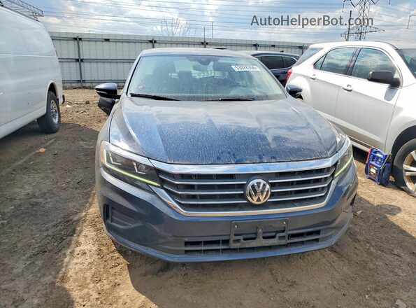 1VWSA7A34LC007265 2020 VOLKSWAGEN PASSAT Blue Դիմացի տեսք