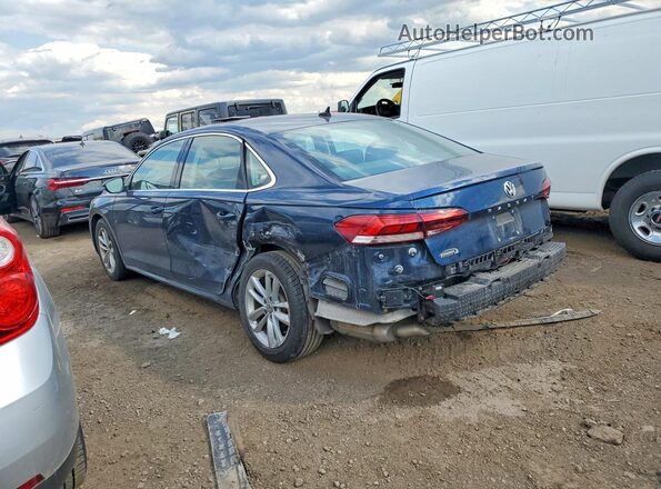 1VWSA7A34LC007265 2020 VOLKSWAGEN PASSAT Blue Հետևի ձախ