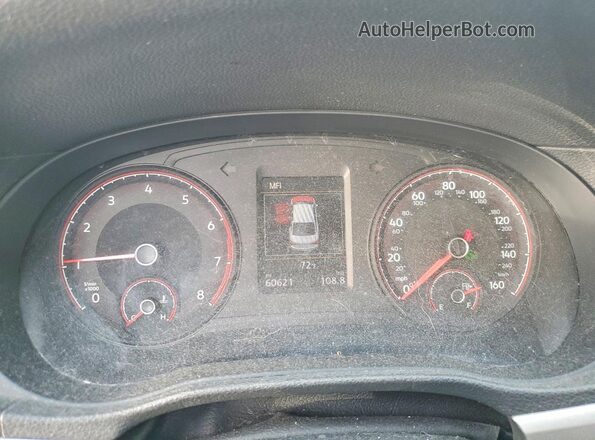 1VWSA7A34LC007265 2020 VOLKSWAGEN PASSAT Blue Սարքավորումների վահանակի տեսք