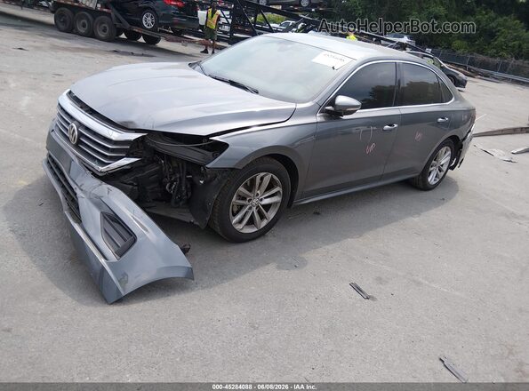 1VWSA7A35LC011051 2020 VOLKSWAGEN PASSAT Gray წინა მარცხენა ხედი სამი მეოთხედიდან