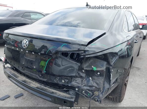1VWSA7A36MC013439 2021 VOLKSWAGEN PASSAT Black Widok z przodu