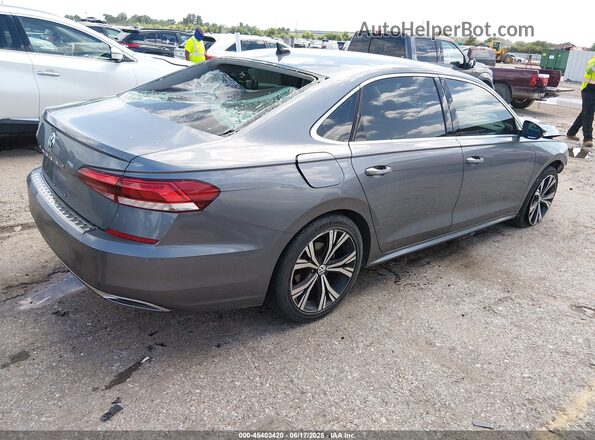 1VWSA7A37MC005172 2021 VOLKSWAGEN PASSAT Gray Задня права чверть