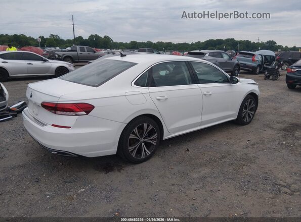 1VWSA7A37MC016916 2021 VOLKSWAGEN PASSAT White Задня права чверть