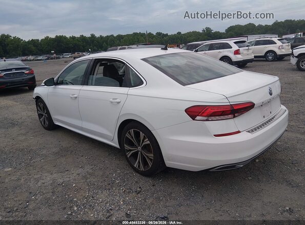1VWSA7A37MC016916 2021 VOLKSWAGEN PASSAT White Задня ліва чверть
