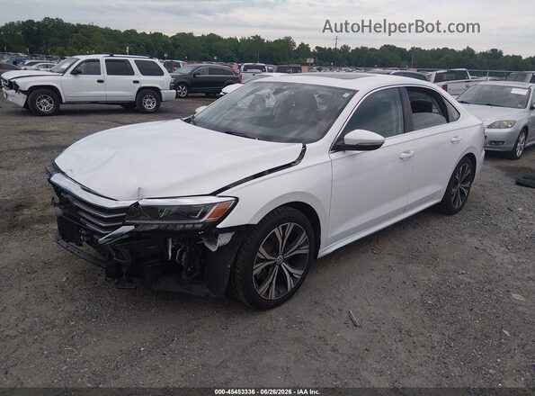 1VWSA7A37MC016916 2021 VOLKSWAGEN PASSAT White Передня ліва чверть