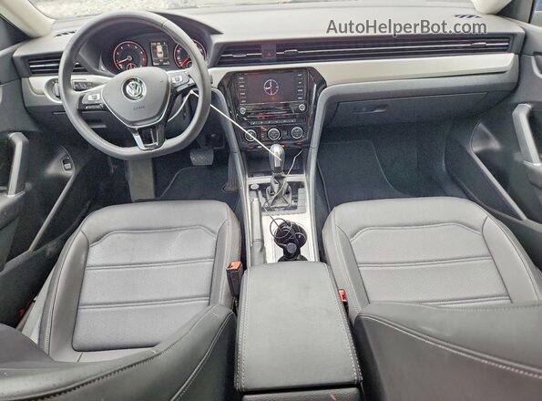 1VWSA7A38NC007191 2022 VOLKSWAGEN PASSAT Blue Առջևի վահանակի տեսք
