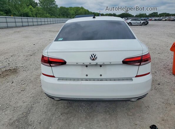 1VWSA7A39MC007067 2021 VOLKSWAGEN PASSAT White Հետևի տեսք