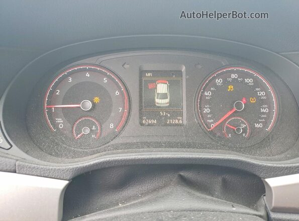 1VWWA7A30LC006485 2020 VOLKSWAGEN PASSAT White Սարքավորումների վահանակի տեսք