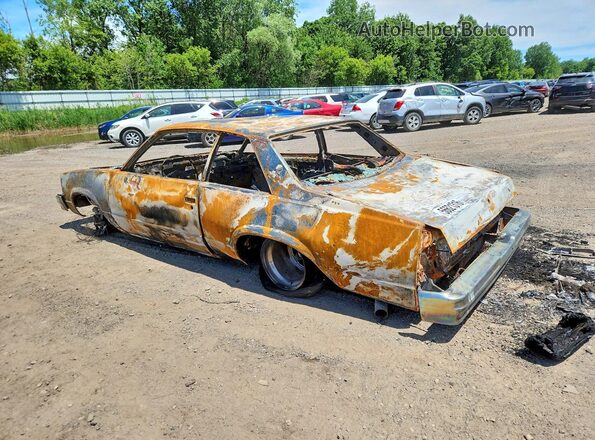 1W27J9B581193 1979 CHEVROLET MALIBU Пожар Задняя левая четверть