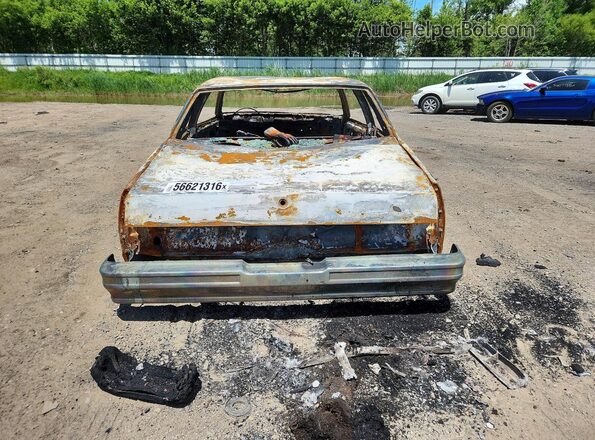 1W27J9B581193 1979 CHEVROLET MALIBU Пожар Вид сзади
