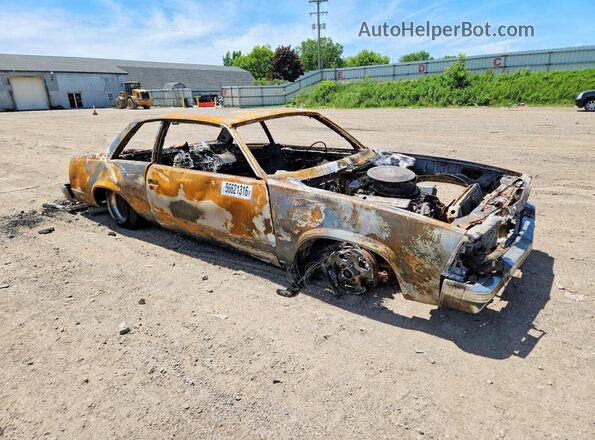 1W27J9B581193 1979 CHEVROLET MALIBU Пожар Передняя правая четверть