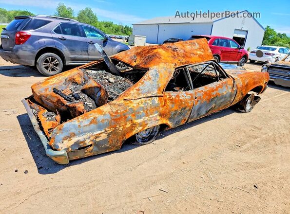 1X27F2W293602 1972 CHEVROLET NOVA Пожар Задняя правая четверть