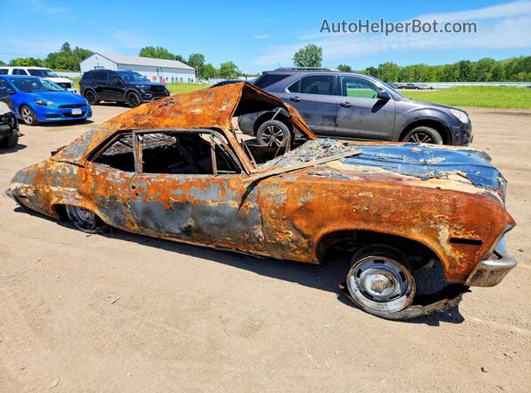 1X27F2W293602 1972 CHEVROLET NOVA Пожар Передняя правая четверть