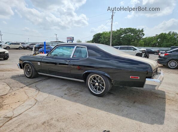 1X27H4W103803 1974 CHEVROLET NOVA Черный Задняя левая четверть