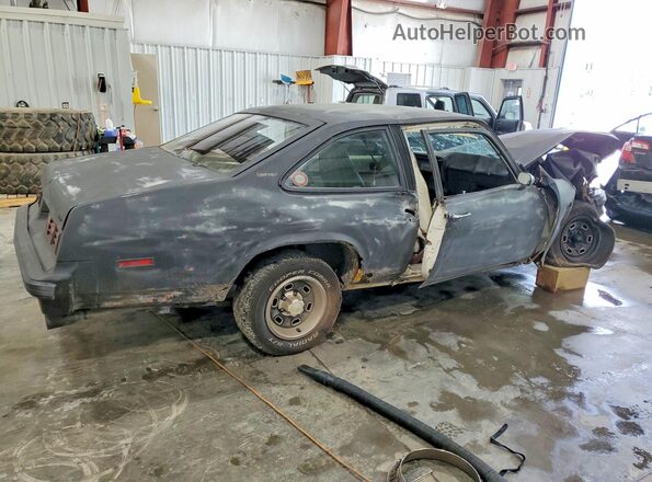 1Y17L5W154005 1975 CHEVROLET NOVA Charcoal Trasero derecho