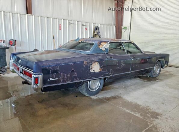 1Y82A862447 1971 LINCOLN CONTINENTA Blue Задня права чверть