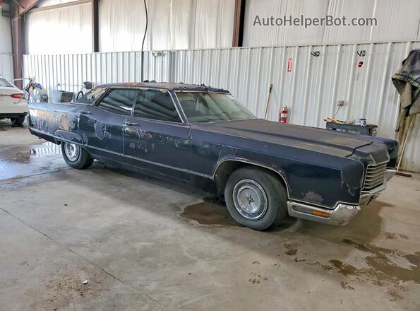 1Y82A862447 1971 LINCOLN CONTINENTA Blue Передня права чверть