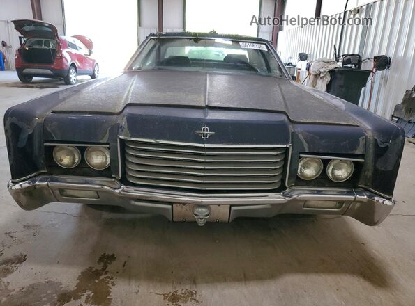 1Y82A862447 1971 LINCOLN CONTINENTA Blue Вид спереду