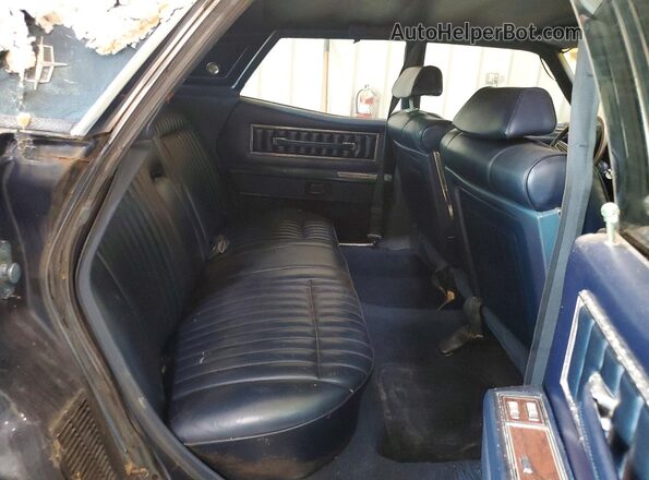 1Y82A862447 1971 LINCOLN CONTINENTA Blue Вид задніх сидінь