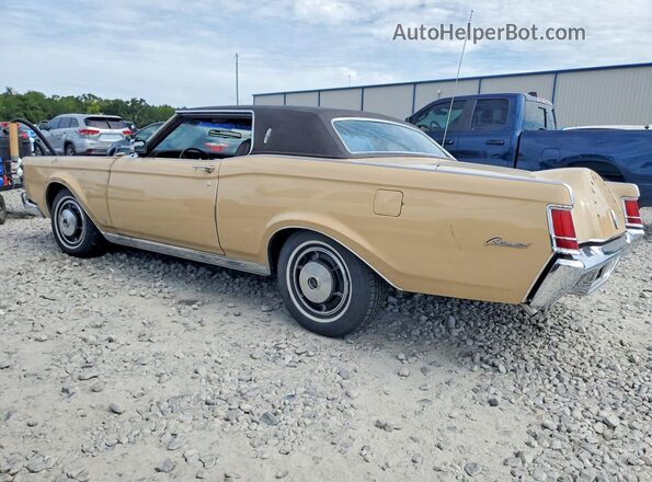 1Y89A815170 1971 LINCOLN CONTINENTA Tan Rear left