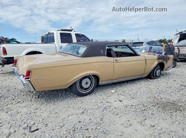 1Y89A815170 1971 LINCOLN CONTINENTA Tan Rear right