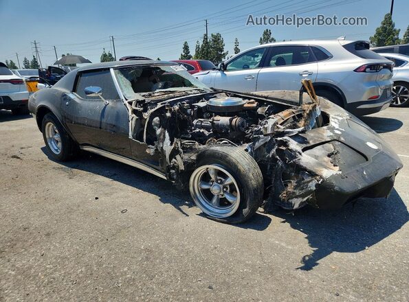 1Z37L6S420948 1976 CHEVROLET CORVETTE Burn Front right