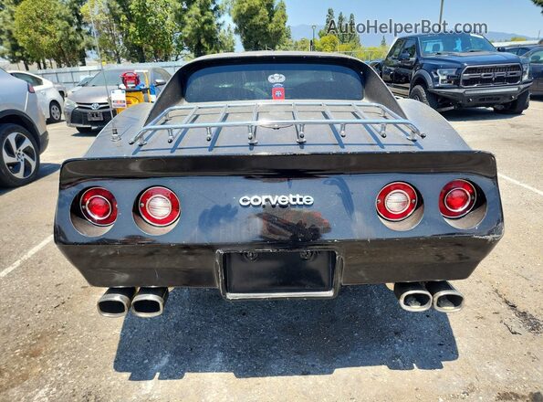 1Z37L6S420948 1976 CHEVROLET CORVETTE Burn Rear view