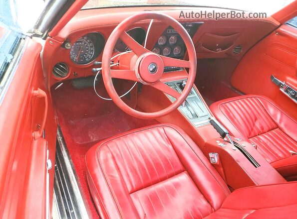 1Z37L6S421121 1976 CHEVROLET CORVETTE Белый Вид панели приборов