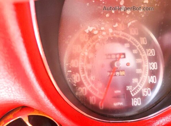 1Z37L6S439718 1976 CHEVROLET CORVETTE Красный Вид щитка приборов