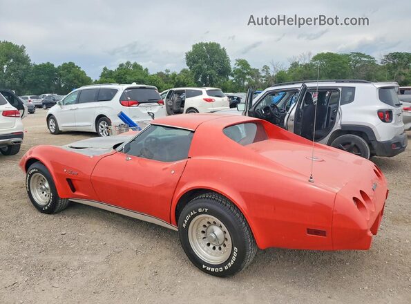 1Z37L6S439718 1976 CHEVROLET CORVETTE Красный Задняя левая четверть