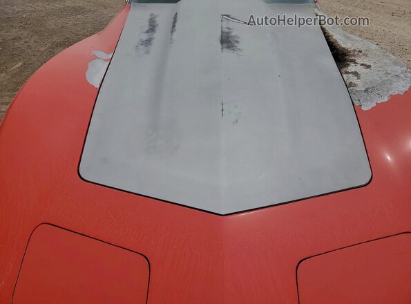 1Z37L6S439718 1976 CHEVROLET CORVETTE Красный Вид задней части салона