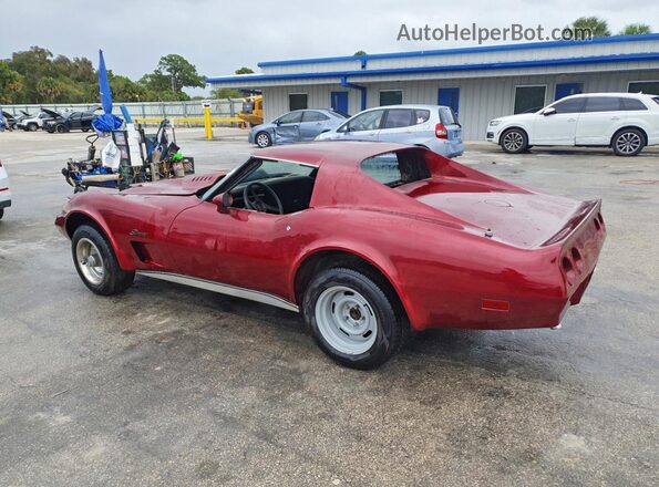 1Z37L6S444389 1976 CHEVROLET CORVETTE Red 