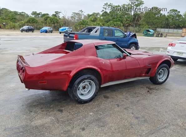 1Z37L6S444389 1976 CHEVROLET CORVETTE Red 