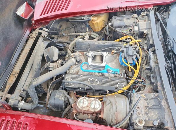 1Z37L6S444389 1976 CHEVROLET CORVETTE Red 