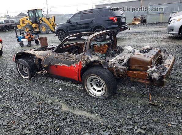 1Z37L7S420764 1977 CHEVROLET CORVETTE Красный Задняя левая четверть