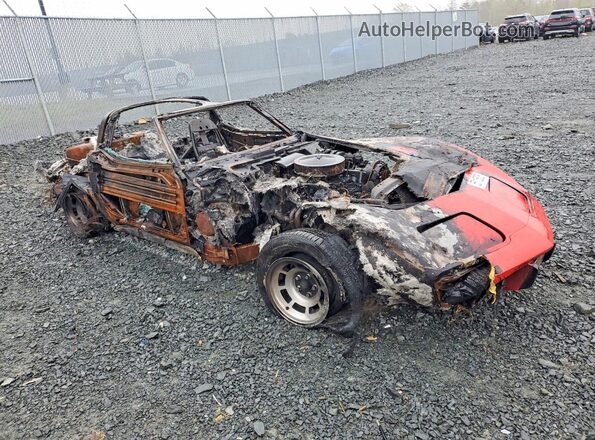 1Z37L7S420764 1977 CHEVROLET CORVETTE Красный Передняя правая четверть