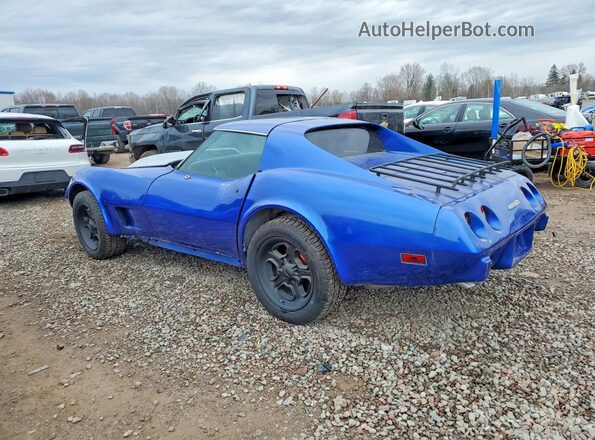 1Z37L7S424578 1977 CHEVROLET CORVETTE Blue 