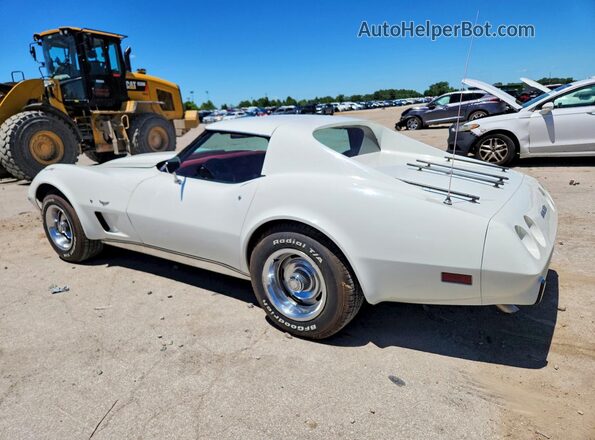 1Z37L7S427368 1977 CHEVROLET CORVETTE White Հետևի ձախ
