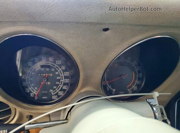 1Z37L7S448187 1977 CHEVROLET CORVETTE Серебряный Вид щитка приборов