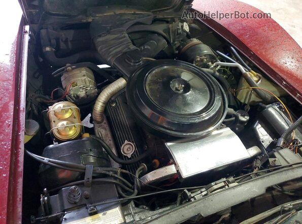 1Z37X7S431397 1977 CHEVROLET CORVETTE Burgundy 