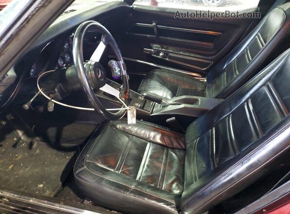 1Z37X7S431397 1977 CHEVROLET CORVETTE Burgundy 