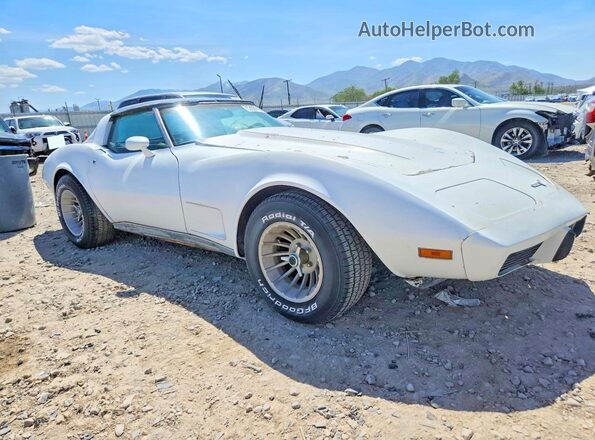 1Z8789S429863 1979 CHEVROLET CORVETTE White წინა მარჯვენა