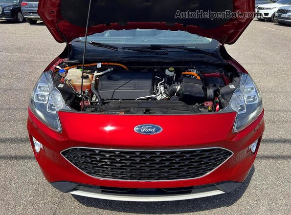 1FMCU0DZXLUA46311 2020 FORD ESCAPE Red Vista del cuadro de instrumentos