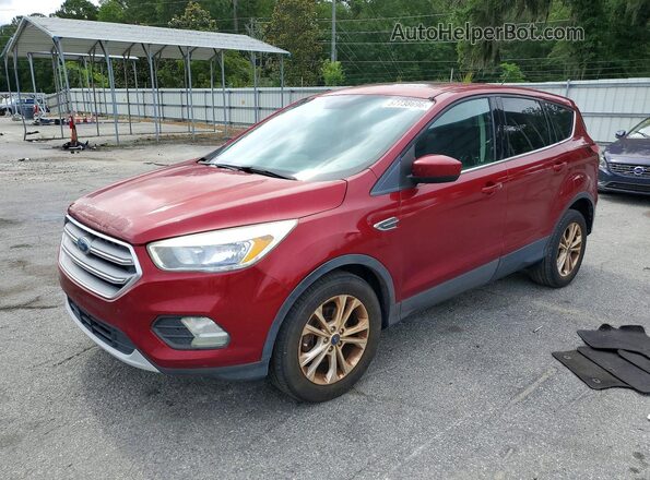 1FMCU0GD9HUE20883 2017 FORD ESCAPE Burgundy 