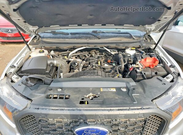 1FTER1EHXKLA55444 2019 FORD RANGER Silver Շարժիչի բաժամունքի տեսք