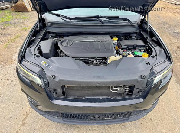 1C4PJLMX2ND547839 2022 JEEP CHEROKEE Black Առջևի վահանակի տեսք