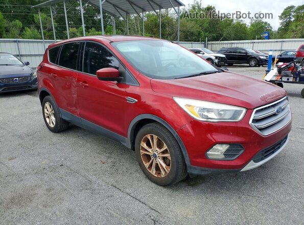 1FMCU0GD9HUE20883 2017 FORD ESCAPE Burgundy 